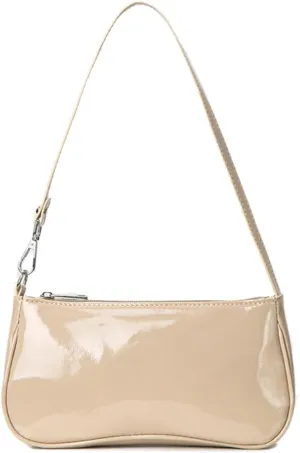 Patent Leather Evening Purse Shiny Elegant Clutch Purse Mini Shoulder Bag