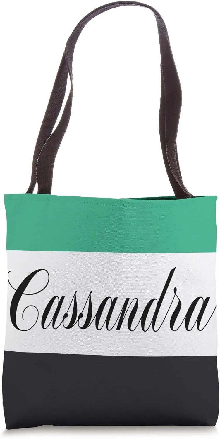 Personalized Name Cassandra Employee Bridal Birthday Gifts Tote Bag