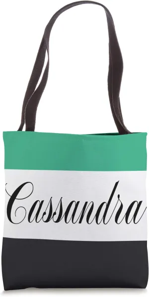 Personalized Name Cassandra Employee Bridal Birthday Gifts Tote Bag