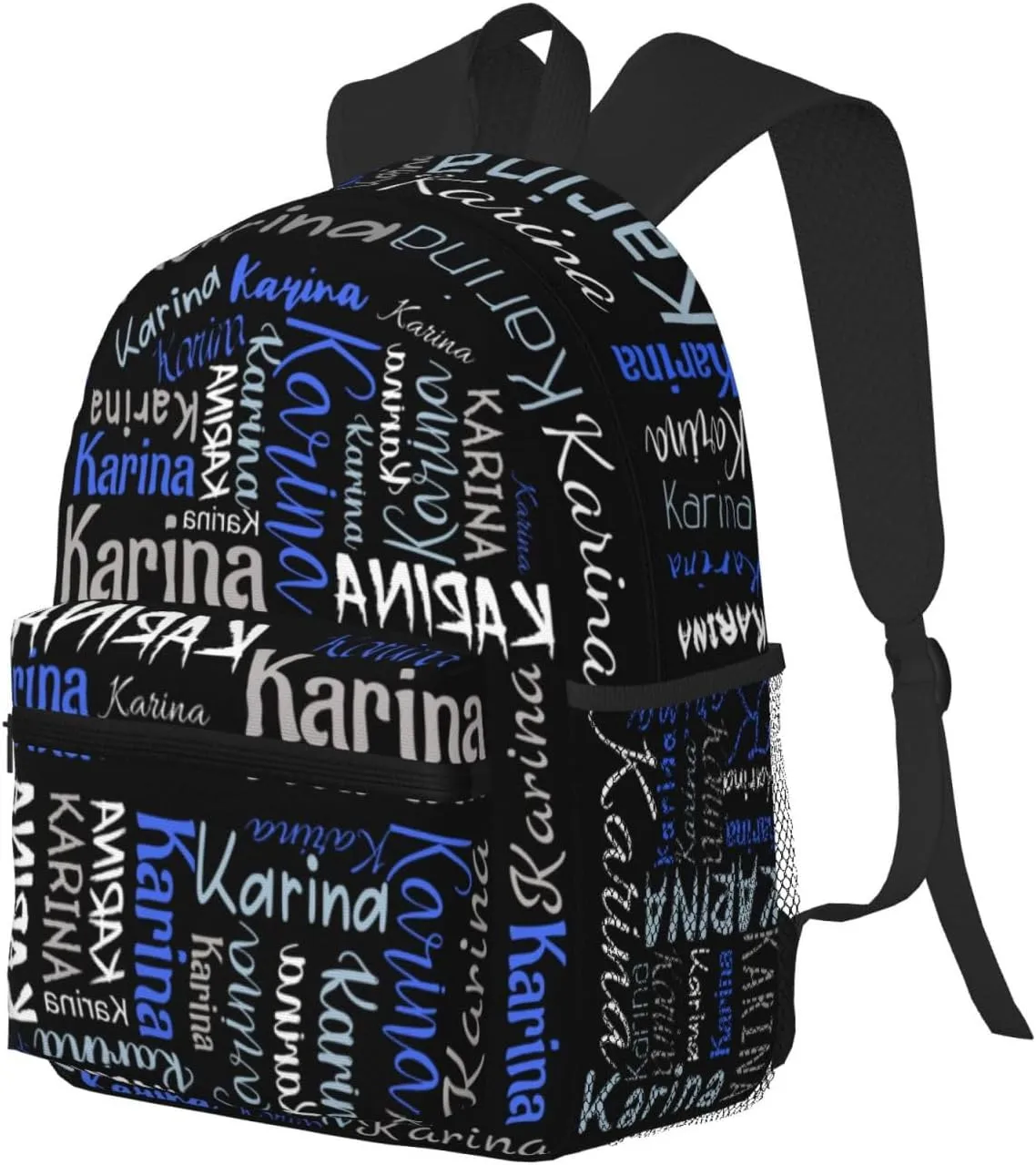Personalized Name Large Capacity Backpack Custom Daypack Bag Shopping Picnic Customized Shoulder Bag Casual Daypack For Man Woman Kids