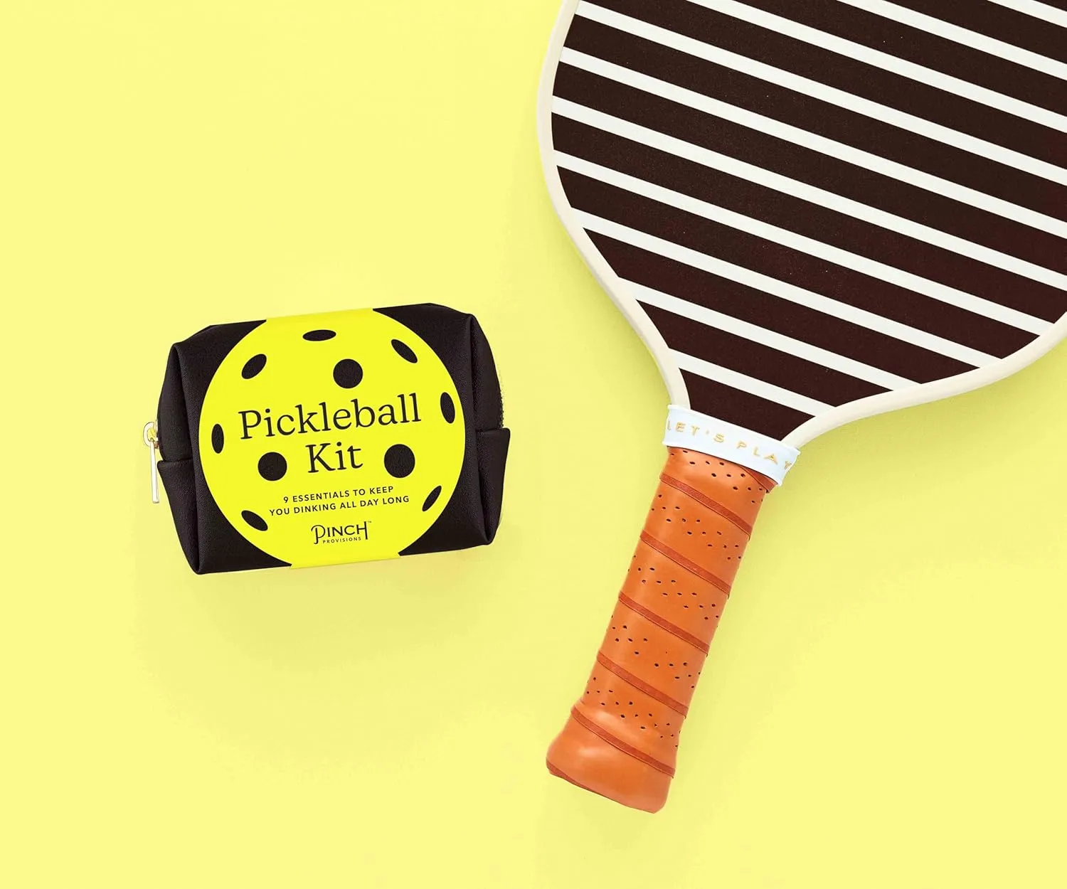 Pinch Provisions Pickleball Kit, 9 Must-Have Emergency Essentials for Pickleball, Includes Ball Retriever & Cooling Bands, Perfect for Pickleball Players, Father's Day, Mother's Day or Gym Bags