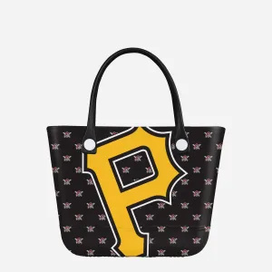 Pittsburgh Pirates Big Logo Mini Print Tailgate Tote Bag