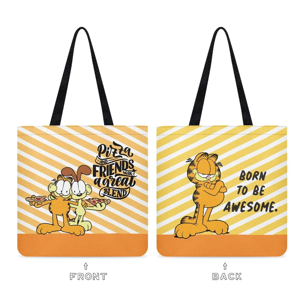 Pizza and Friends Cloth Tote Bag