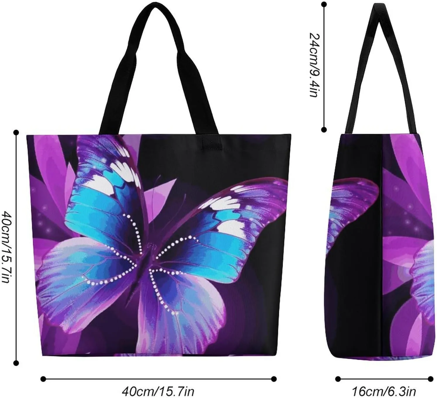 Poker Tournament Tote Bag for Women Reusable Grocery Shoulder Bags Shopping Bag for Travel, Groceries