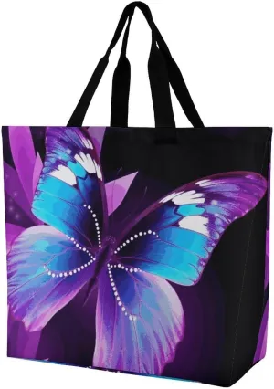 Poker Tournament Tote Bag for Women Reusable Grocery Shoulder Bags Shopping Bag for Travel, Groceries