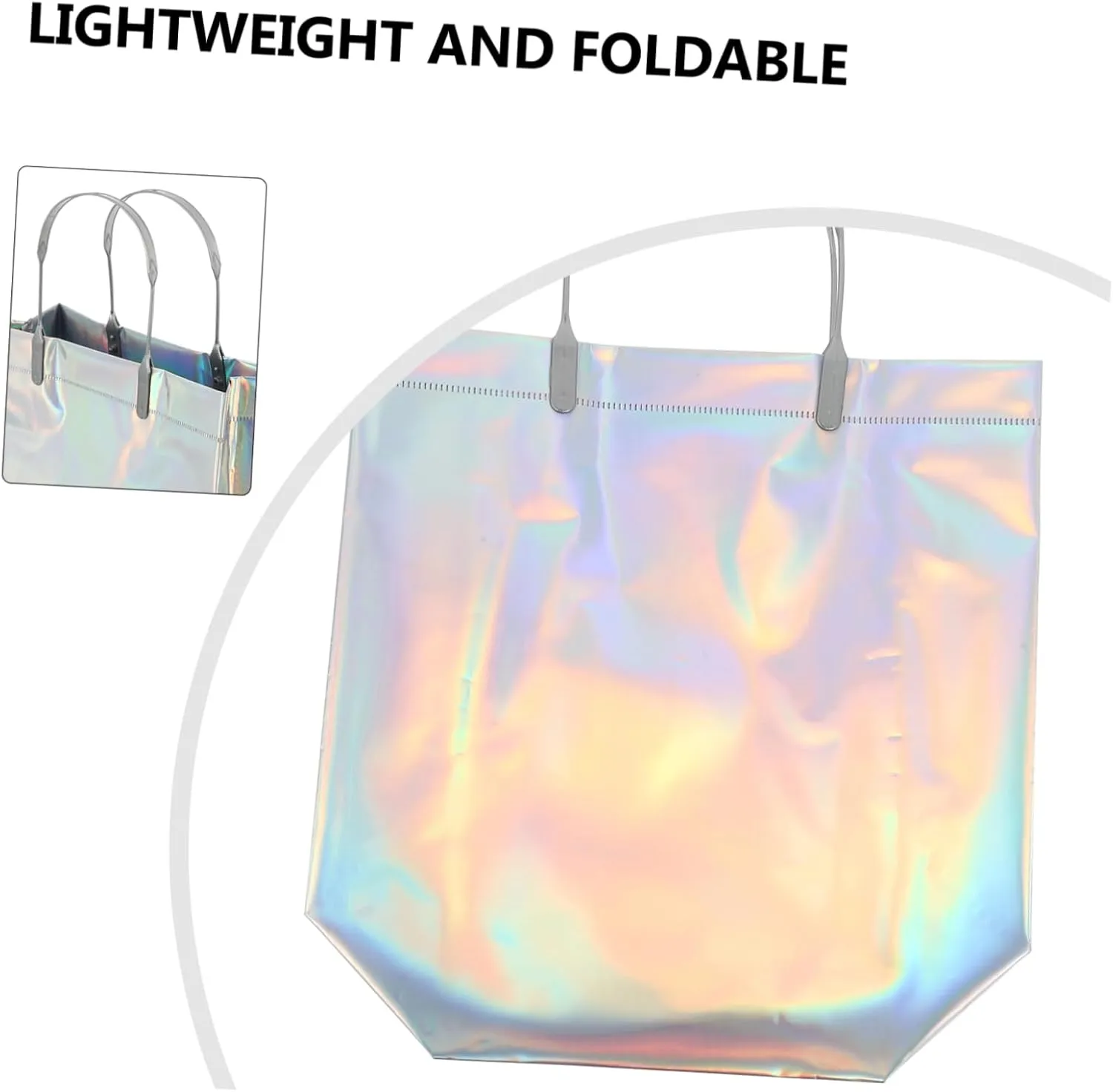 PRETYZOOM Multi Functional Shopping Bags Grocery Tote Bags Capacity Storage Handbags for Home School Supermarket