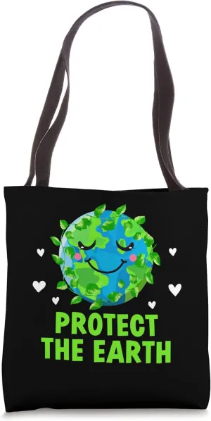 Protect the Earth Sustainable Nature Lover Zero Waste Tote Bag