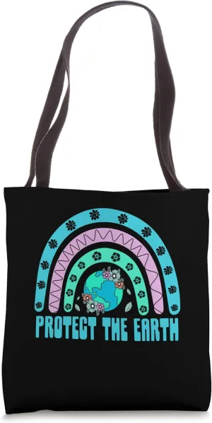 Protect the Earth Sustainable Nature Lover Zero Waste Tote Bag