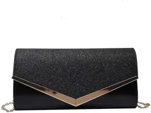 PU Leather Square Evening Bag Women Versatile Clutch Purses