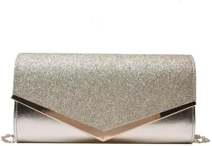 PU Leather Square Evening Bag Women Versatile Clutch Purses