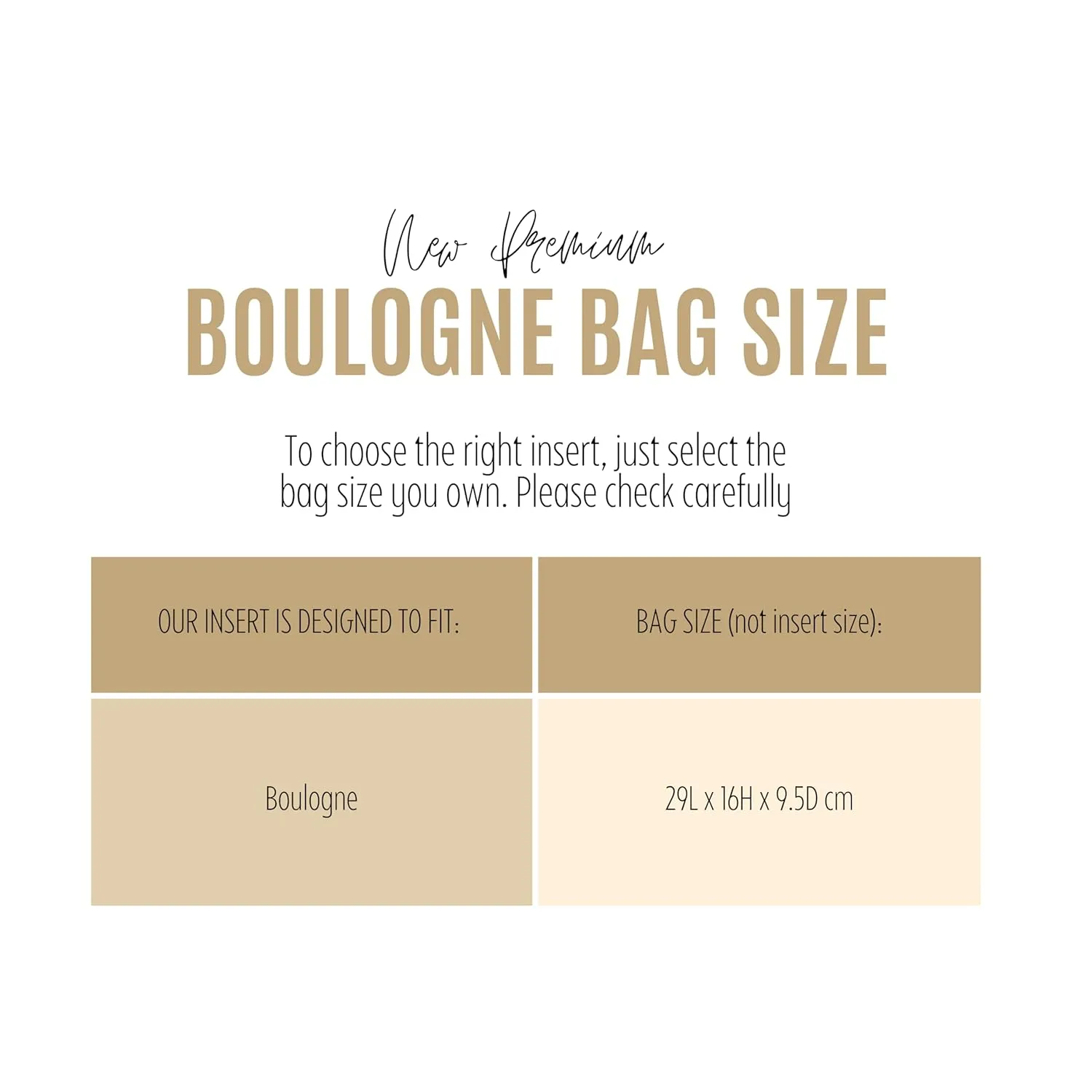 Purse Organizer for Lv Boulogne Bag Insert Organizer, Lv Boulogne Organizer, Handmade 2mm Premium Felt Snug Sturdy Gold Zipper (For Boulogne Bag, Geyser Blue)