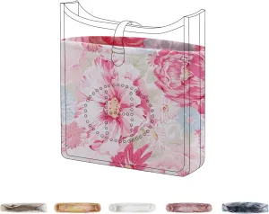 Purse Organizer Insert For Evelyne TPM/PM/GM/TGM, Lightweight Bag Shaper Liner, Soft Luxury Handbag Tote Inner Bag (PM-29,Blooming)