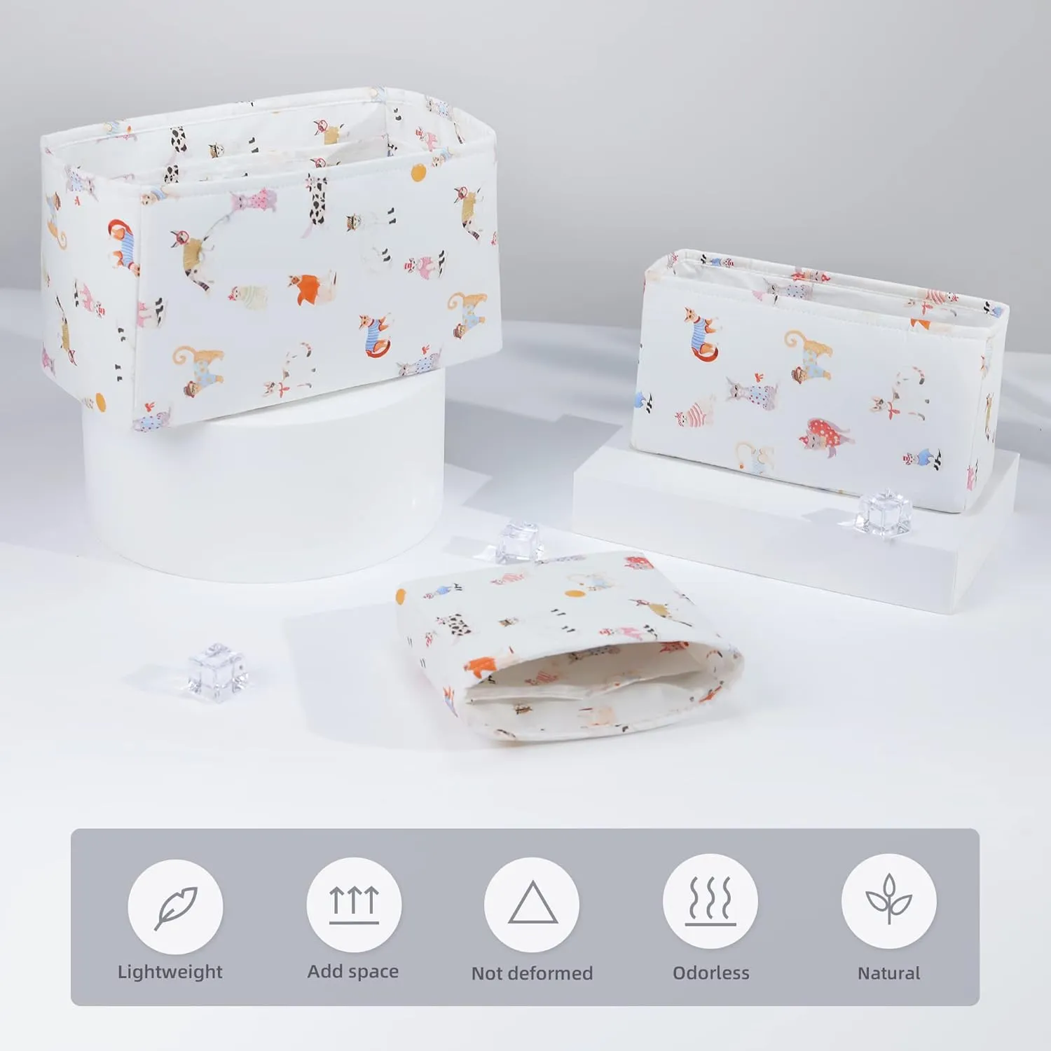 Purse Organizer Insert For Kelly mini/25/28/32/35 bags, Lightweight Bag Organizer Liner, Luxury Handbag Tote Shaper Inner Bag (KL28, Cat Paradise)