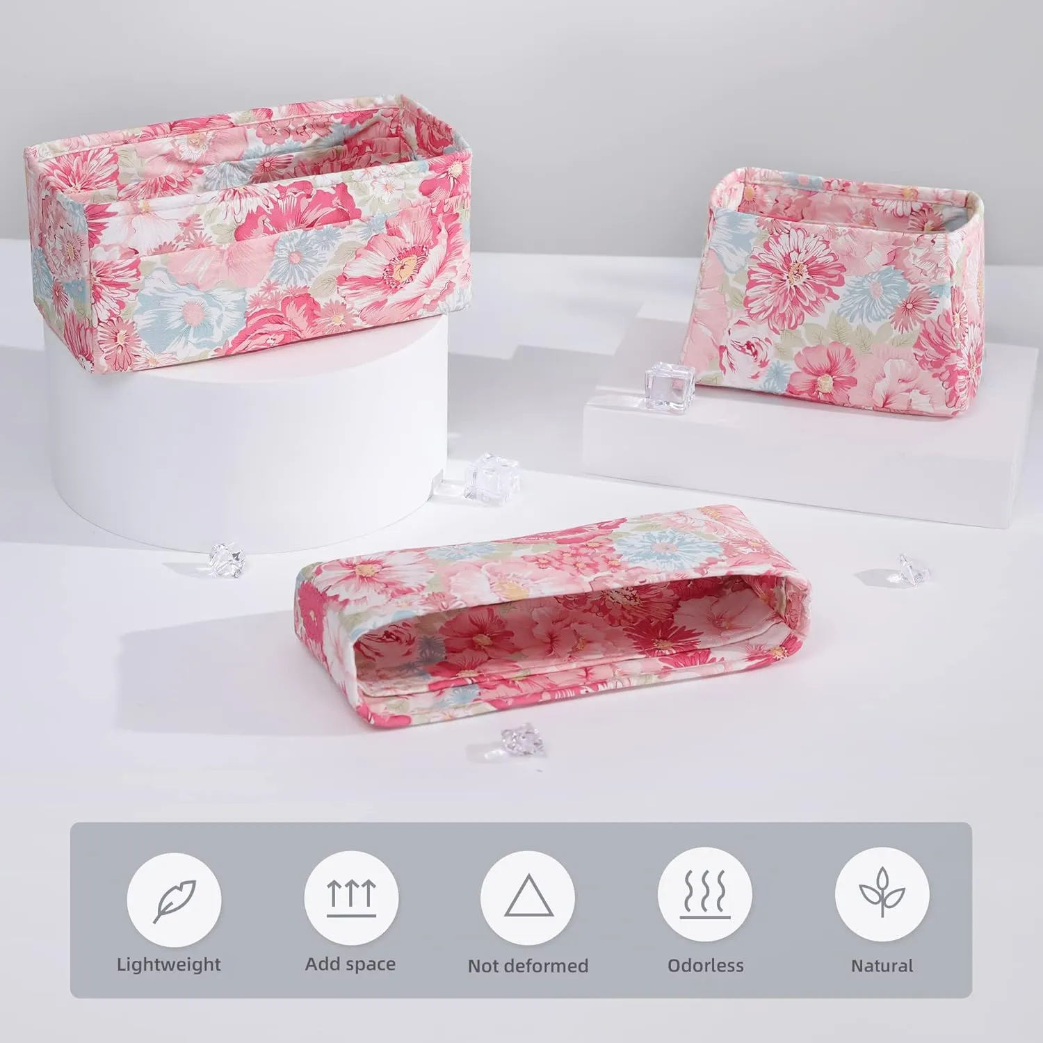 Purse Organizer Insert for Lindy 19/26/30/34 bags, Lightweight Bag Shaper for Women Luxury Handbag Tote, Soft Inner Bag Organizer(LD26, Blooming)