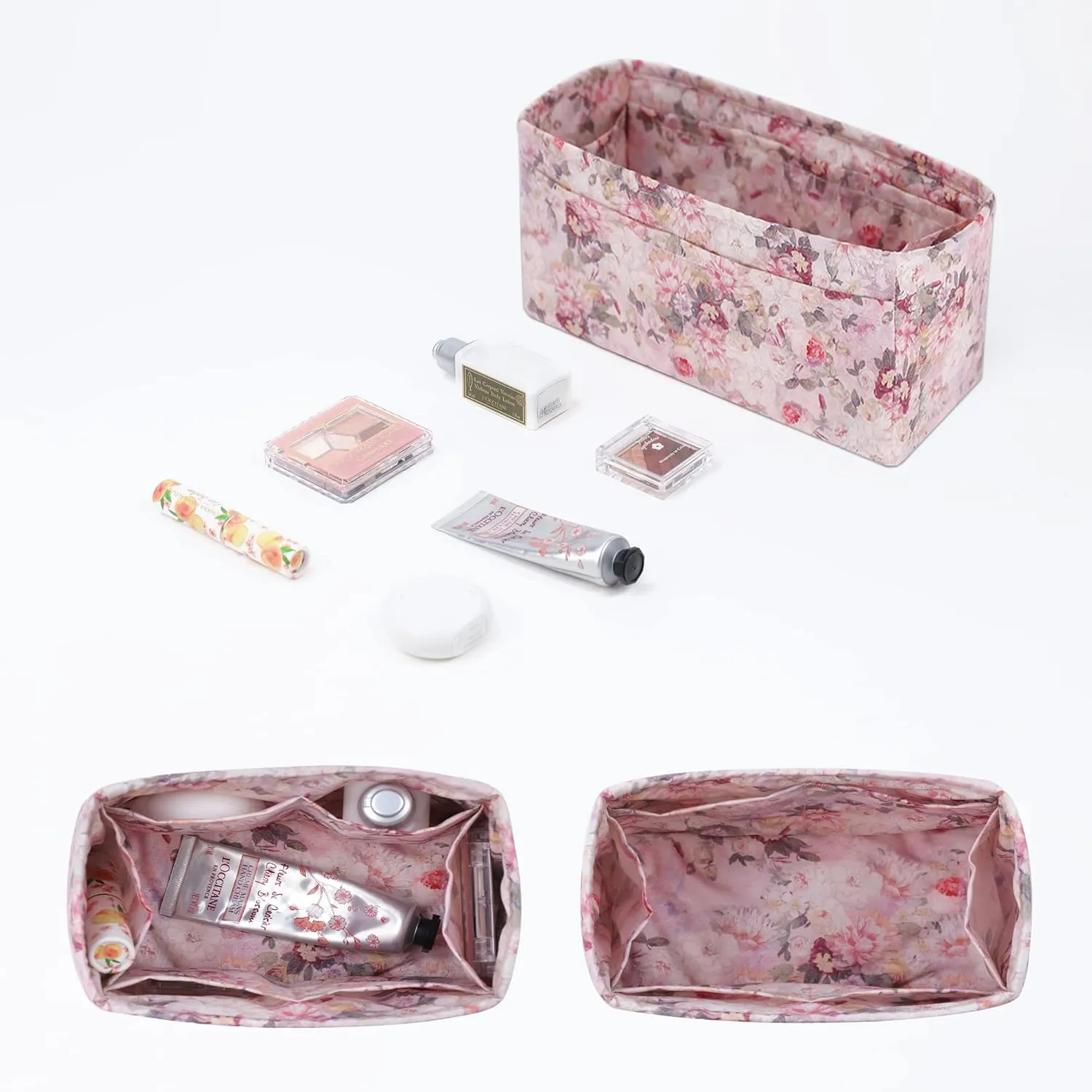 Purse Organizer Insert for Lindy 19/26/30/34 bags, Lightweight Bag Shaper for Women Luxury Handbag Tote, Soft Inner Bag Organizer(LD26, Kaleidoscope)