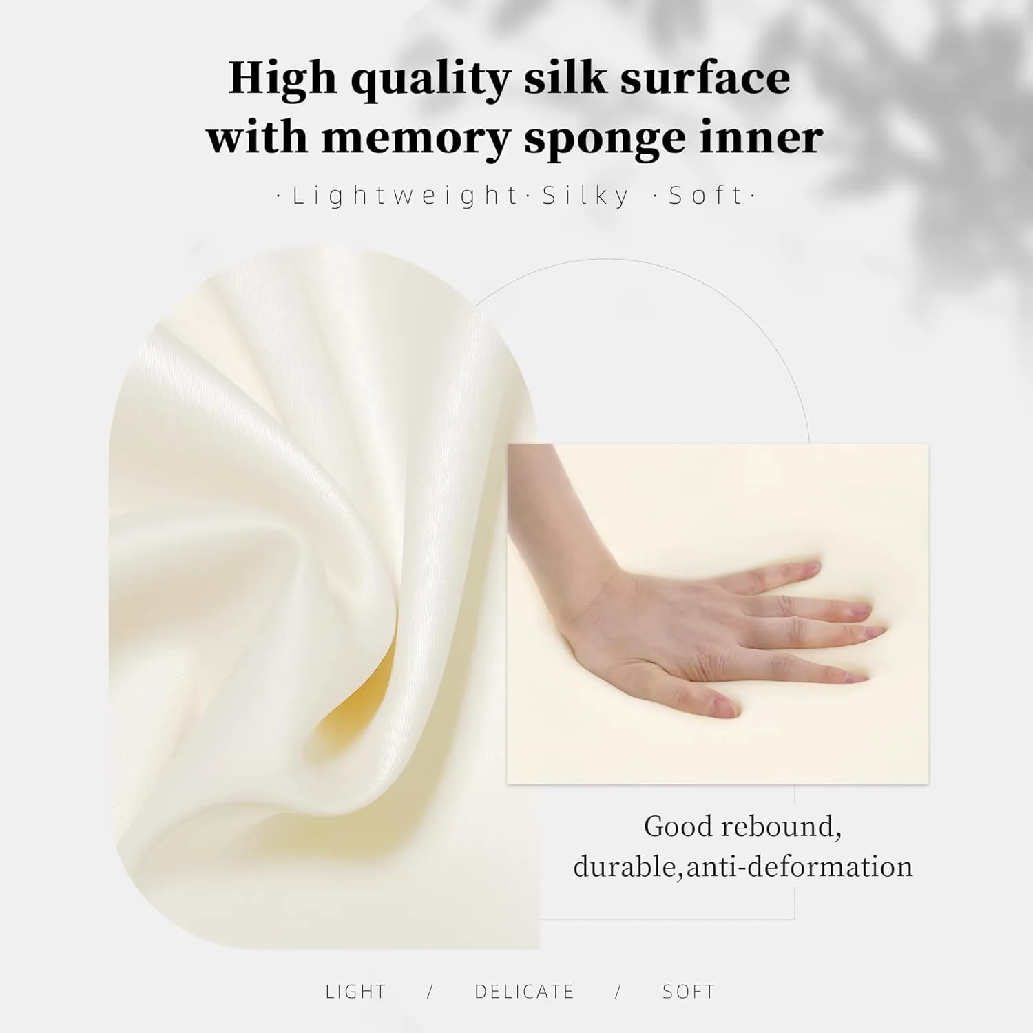 Purse Pillow Insert Compatible with Kelly Bags, Handbag Filler with Soft Satins for Luxury Bags, Soft Purse Inner Pillow with Memory Foam for Handbag Storage (Craie, KE 25 Sellier)