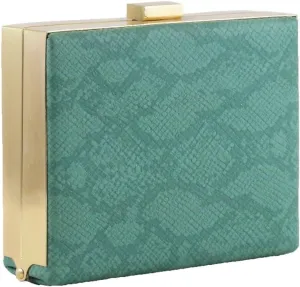 Python Print Box Clutch Minaudiere