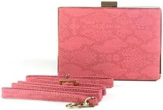 Python Print Box Clutch Minaudiere