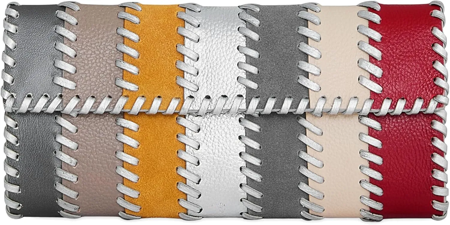 Rebecca Minkoff Patchwork Clutch, Siren/Porcelain/Cloud Multi