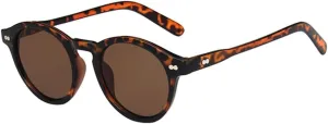 Retro Fashion Small Frame Sunglasses for Men and Women Outdoor Holiday Decorative Sunglasses (Color : O, Size : 1)