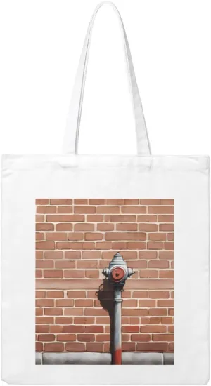 Reusable Heavy-Duty Canvas Tote Bag, Industrial Brick Wall Background handbag 15.75x13.87 Inch, Large Eco-Friendly Shopping Tote for Travel, Gym, Gifts, Machine Washable