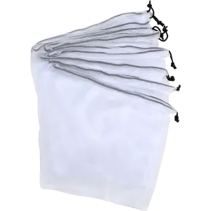 Reusable Produce Bags Fruit & Vegetable Shop Grocery Fridge Eco Mesh 8 Pack