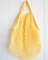 Reusable String Shopper Bags - 4 colours