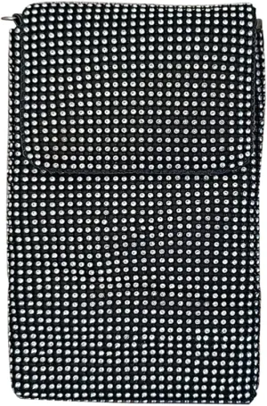 Rhinestone Clutch Bag for Women Mini Evening Bag Sparkling Crystal Handbag Bridal Wedding Purse Elegant Shoulder Bag