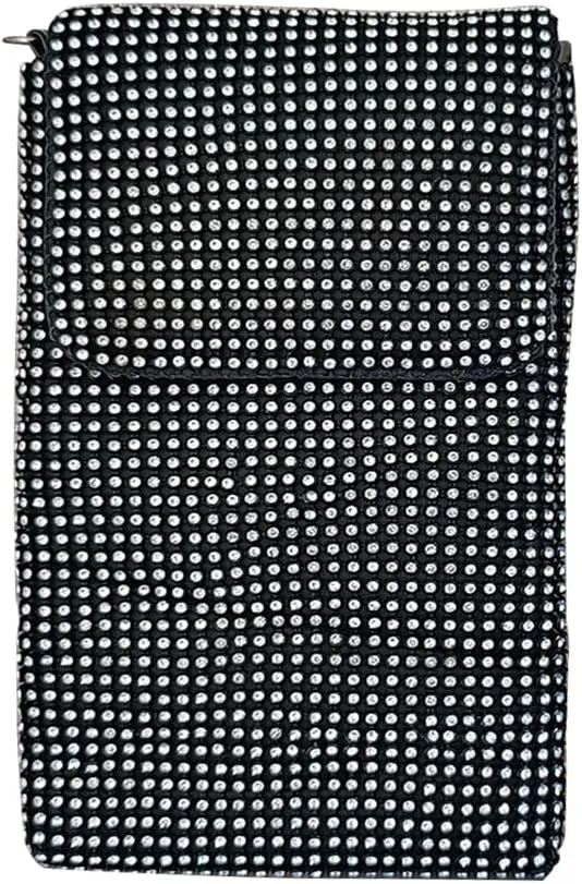 Rhinestone Clutch Bag for Women Mini Evening Bag Sparkling Crystal Handbag Bridal Wedding Purse Elegant Shoulder Bag