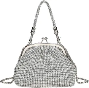 Rhinestone Clutch Purses for Women Sparkly Evening Bags for Women Luxurious Crossbody Handbags for Wedding Party Prom Gala