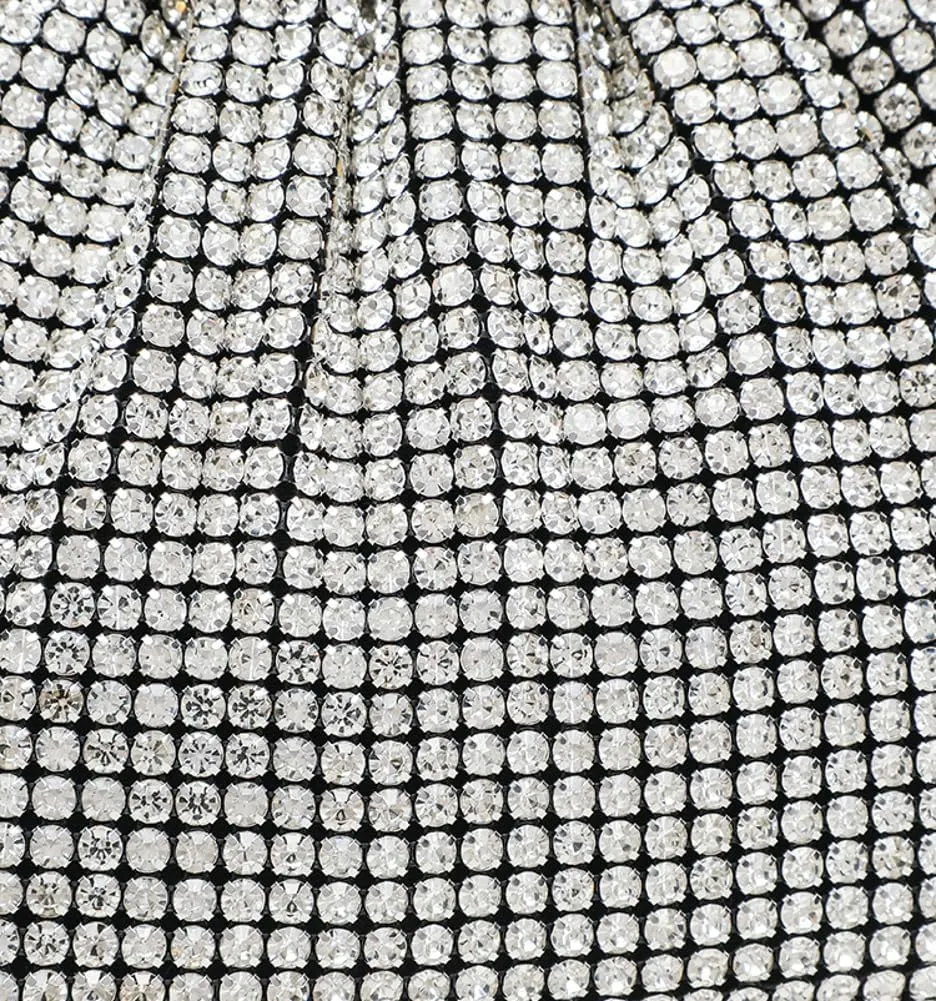 Rhinestone Clutch Purses for Women Sparkly Evening Bags for Women Luxurious Crossbody Handbags for Wedding Party Prom Gala