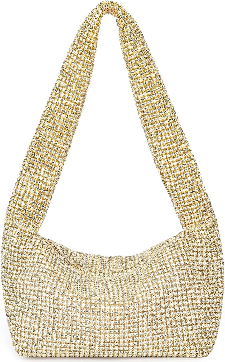 Rhinestone Evening Handbags Sparkling Crystal Purse Daily Casual Shoulder Bag
