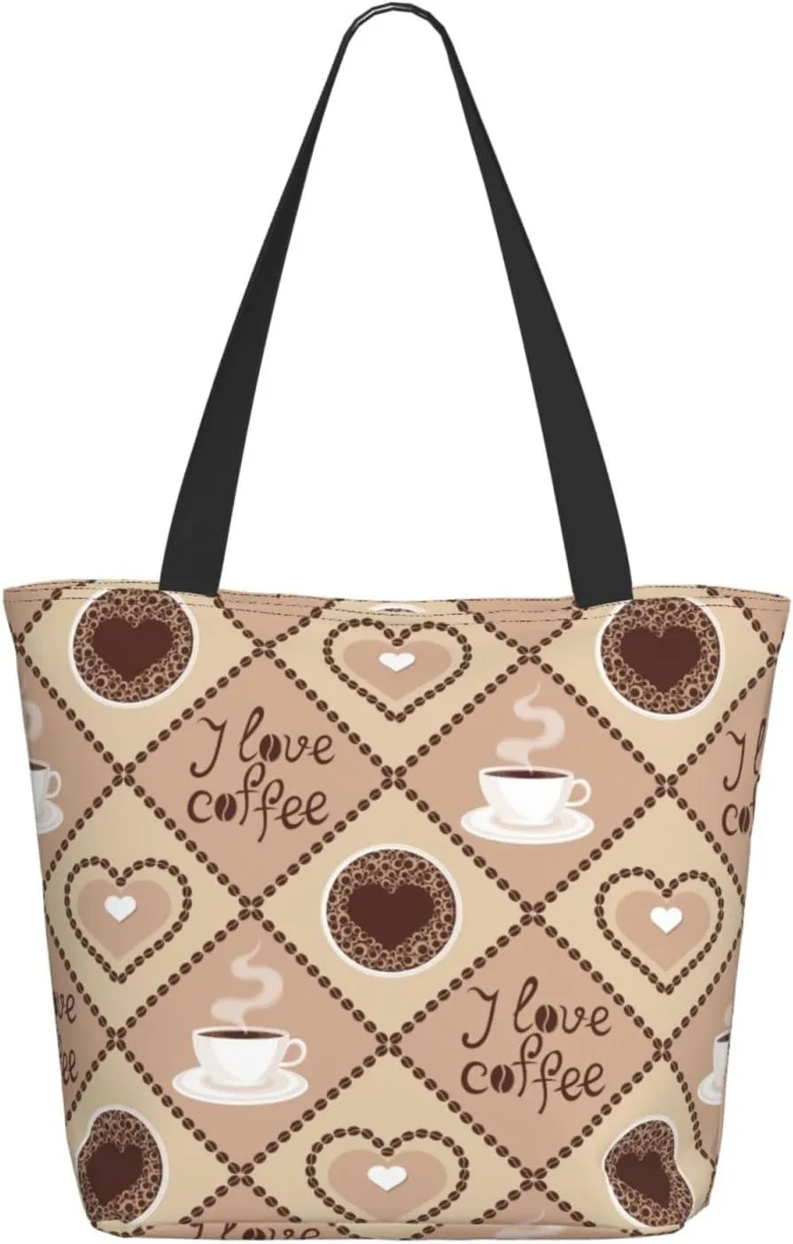 Romantic Bubbles Birthday Balloons Tote Bag Women Reusable Shopping Bags Shoulder Bag Portable Storage HandBags