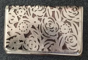 Rose gold Cutout Clutch