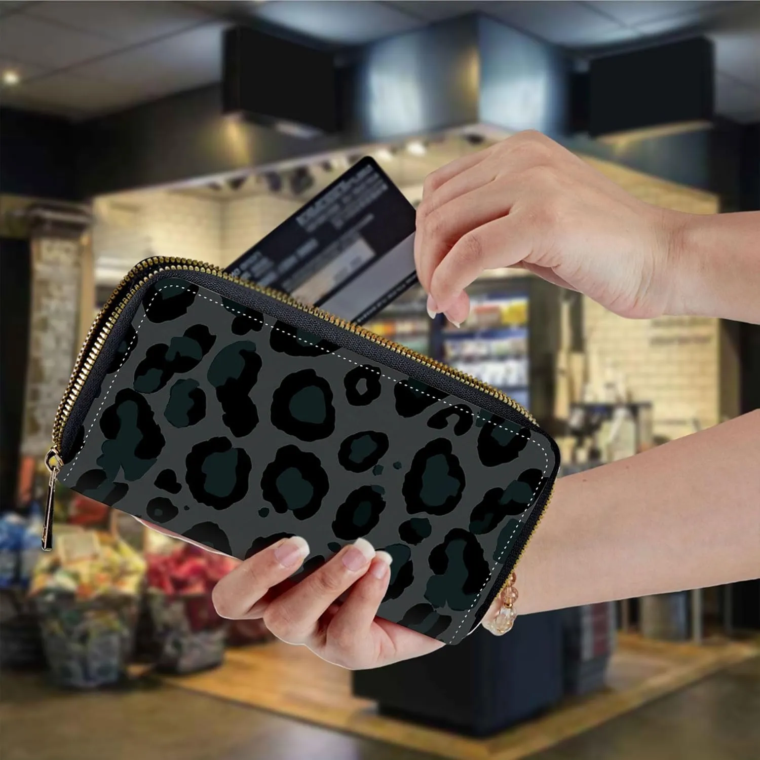 RYUITHDJP Large Capacity Wallet - A