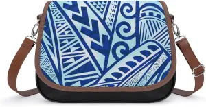 Samoan Island Tribal Custom-Made Crossbody Bags For Women, Elegant And Fashionable Polynesian Women'S Bags