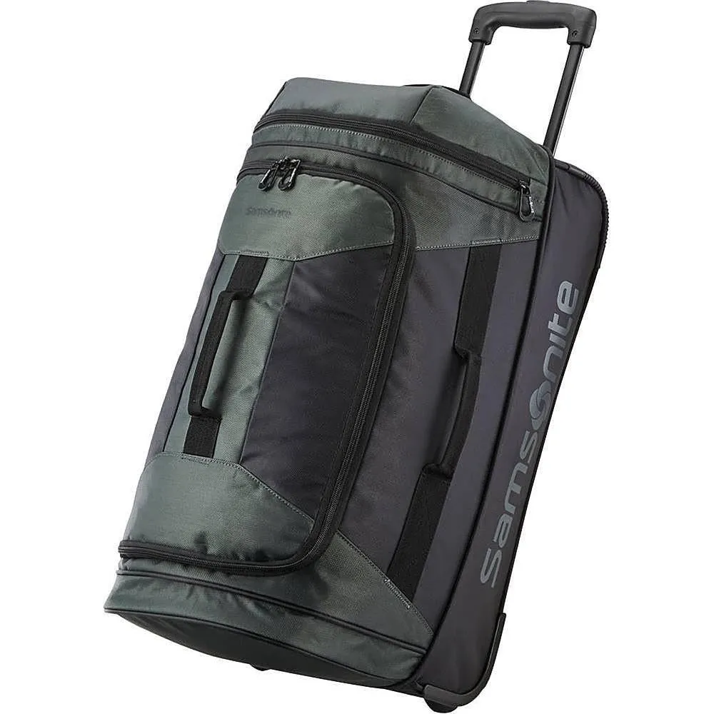 Samsonite Andante 2 32" Wheeled Rolling Duffel Bag, Moss Green/Black (117226-C065)