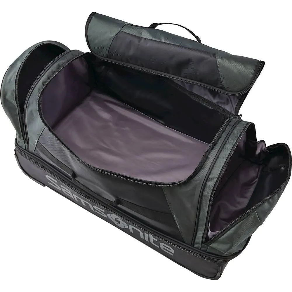 Samsonite Andante 2 32" Wheeled Rolling Duffel Bag, Moss Green/Black (117226-C065)