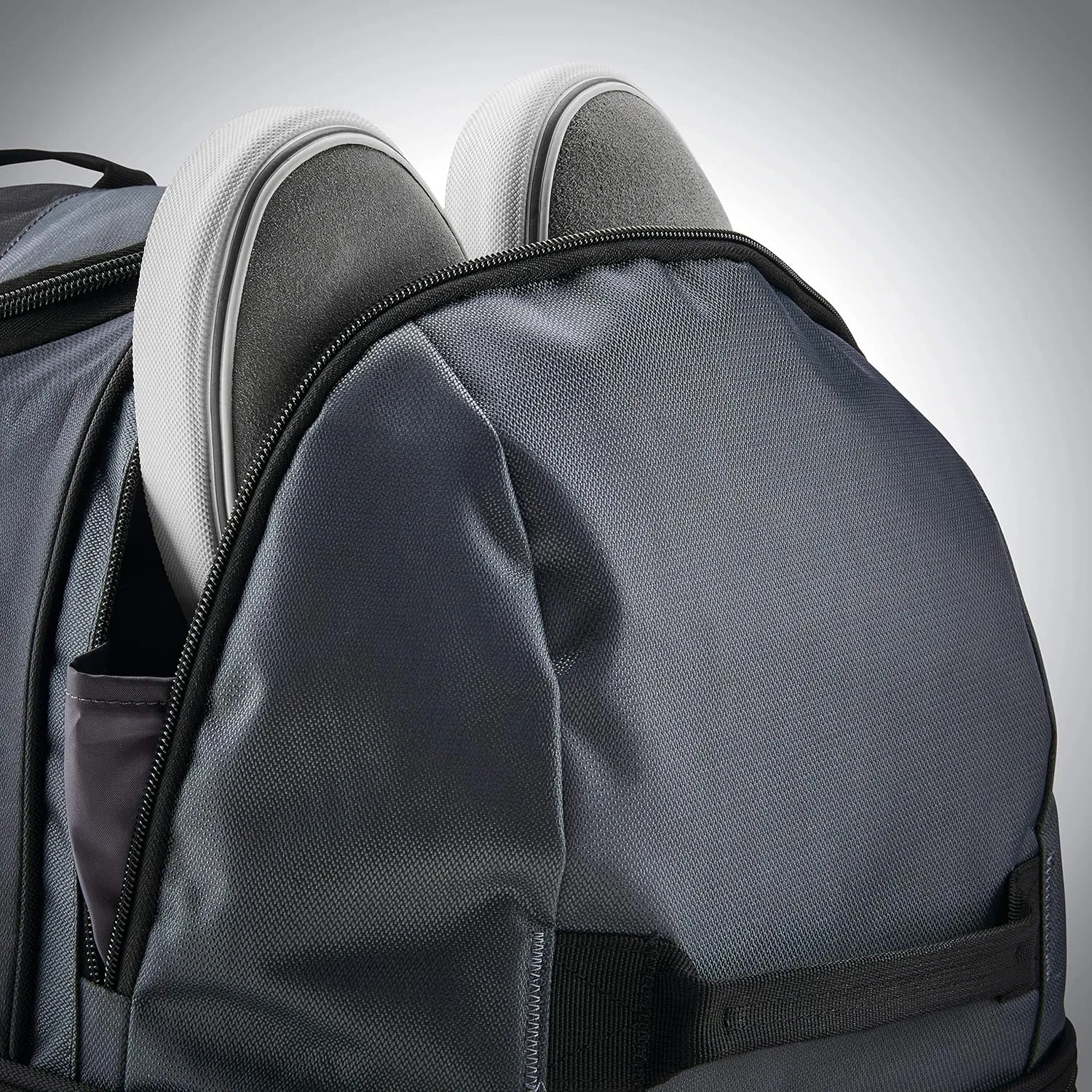 Samsonite Andante 2 Wheeled Duffel Bag – 32-Inch Durable Rolling Luggage with Inline Skate Wheels, Push-Button Handle & Spacious Compartments – Travel-Friendly and Lightweight - Riverrock/Black
