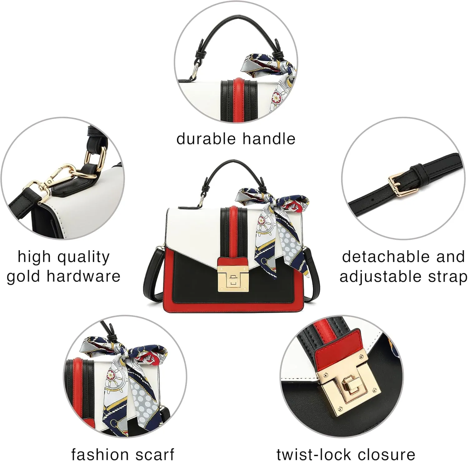 Scarleton Rose Satchel Handbag