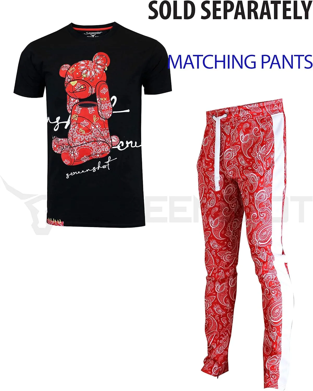 SCREENSHOT-1202-SS-1 Mens Hipster Hip-Hop Premium Stylish Longline Urban High Density Gel Tee