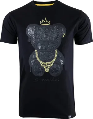 SCREENSHOT-2202-SS-2 Mens Stylish Double Layer Patch Embroidery High Density Gel Premium Quality Tee