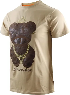 SCREENSHOT-2202-SS-2 Mens Stylish Double Layer Patch Embroidery High Density Gel Premium Quality Tee