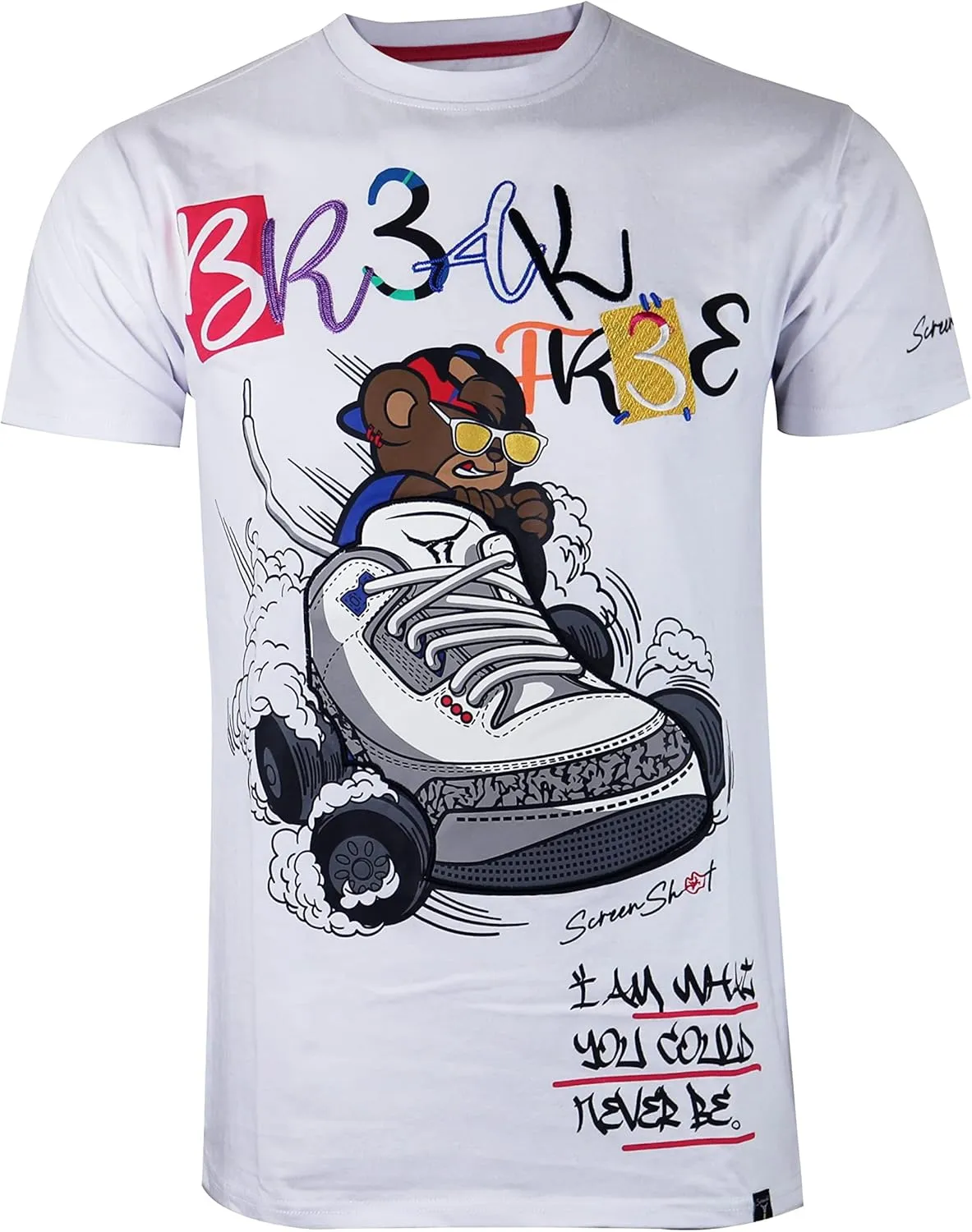 SCREENSHOT-2202-SS-2 Mens Stylish Double Layer Patch Embroidery High Density Gel Premium Quality Tee
