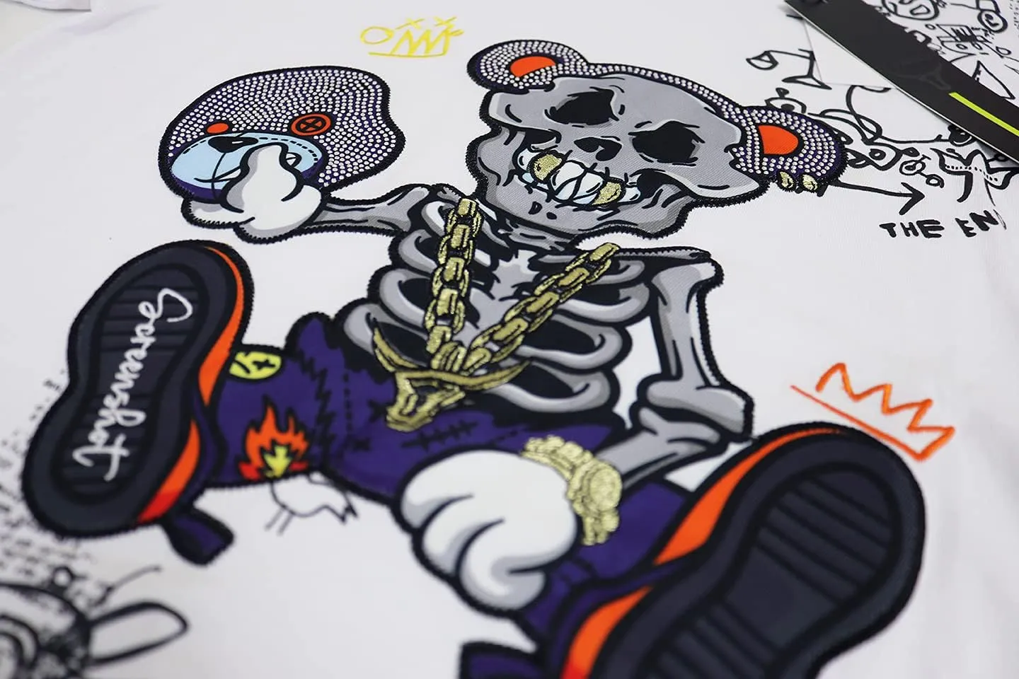 SCREENSHOT-Premium TECH TEE NYC Streetwear Urban Patch Embroidery High Density Gel Print T-Shirt