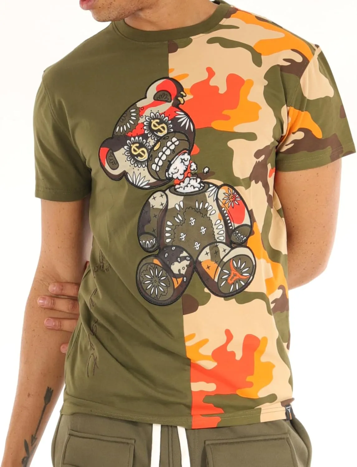 SCREENSHOT-TEE4202 Mens Hip-Hop NYC Streetwear Premium Technique Tee