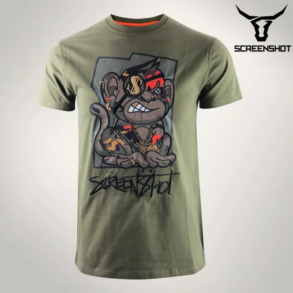 SCREENSHOT-TEE4202 Mens Hip-Hop NYC Streetwear Premium Technique Tee