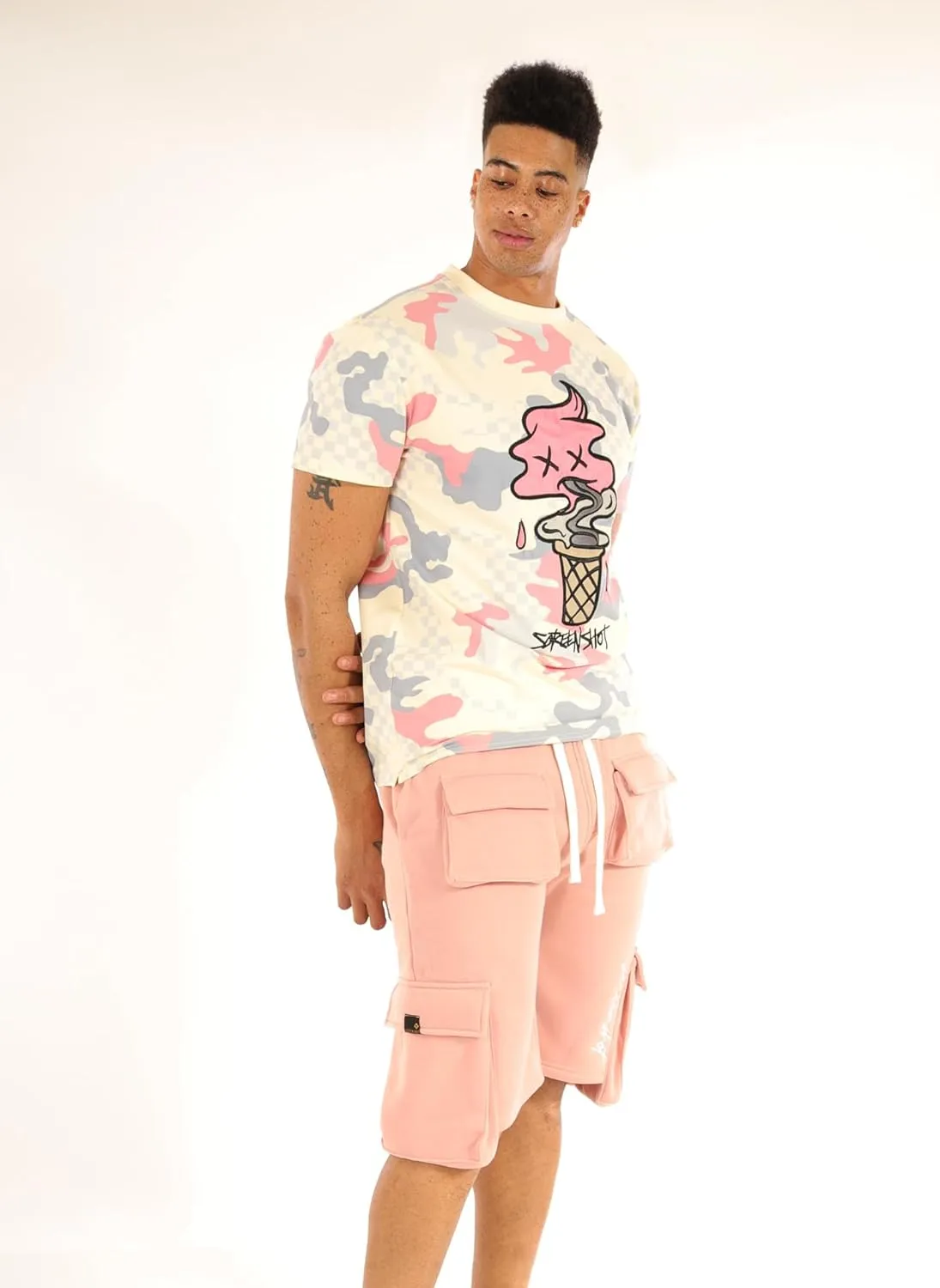 SCREENSHOT-TEE4202 Mens Hip-Hop NYC Streetwear Premium Technique Tee