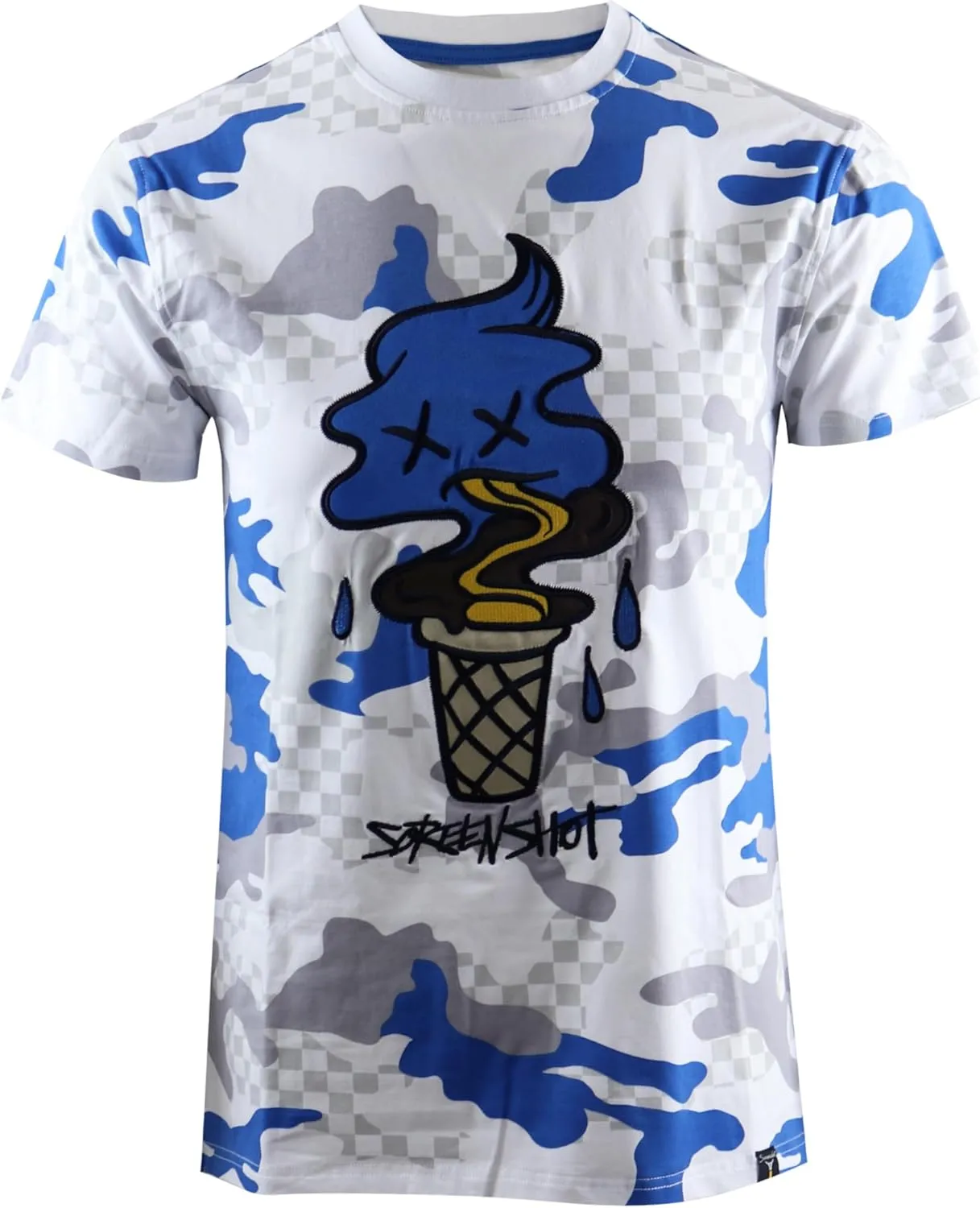 SCREENSHOT-TEE4202 Mens Hip-Hop NYC Streetwear Premium Technique Tee