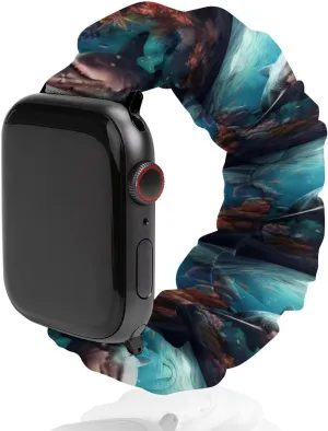 Sea Shark Watch Bands Elastic Straps Wristbands Replacement Sports Strap Compatible with Apple Watch